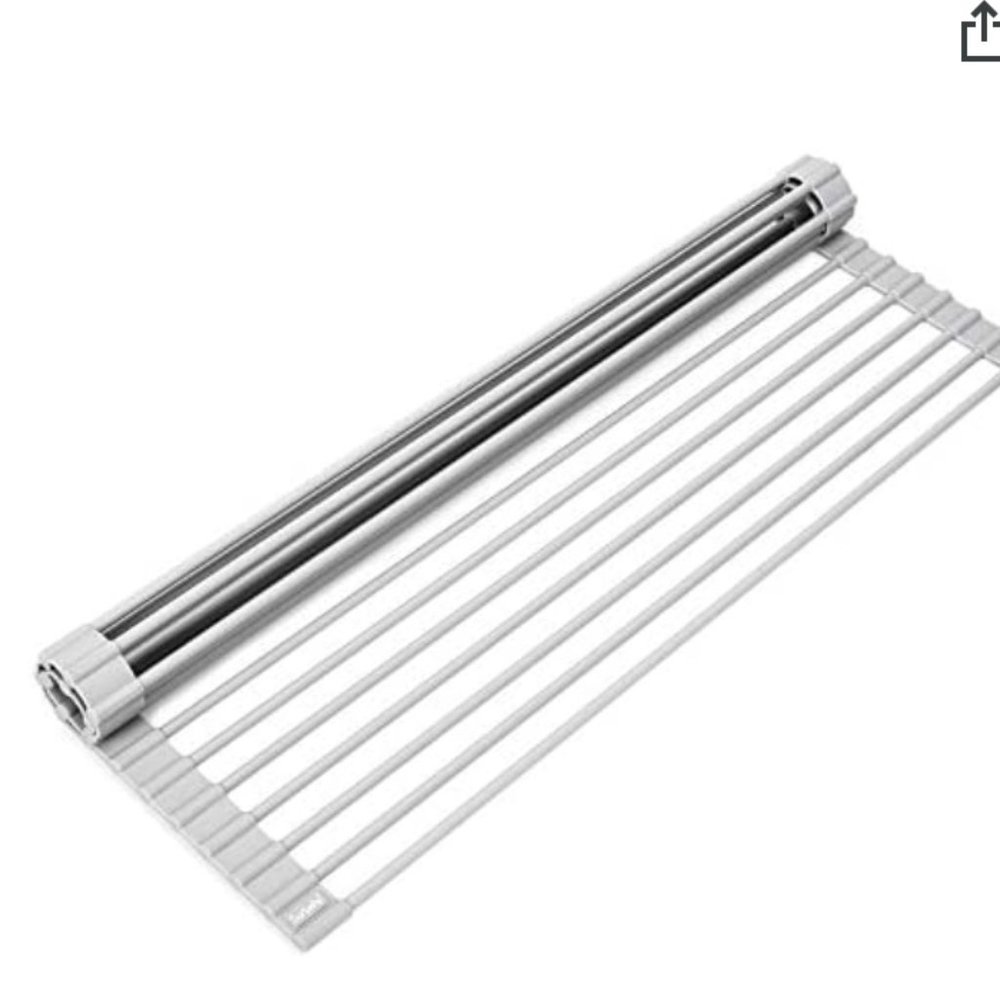 Roll Up Dish Drying Rack Over The Sink Foldable Multipurpose Sink Dish rack